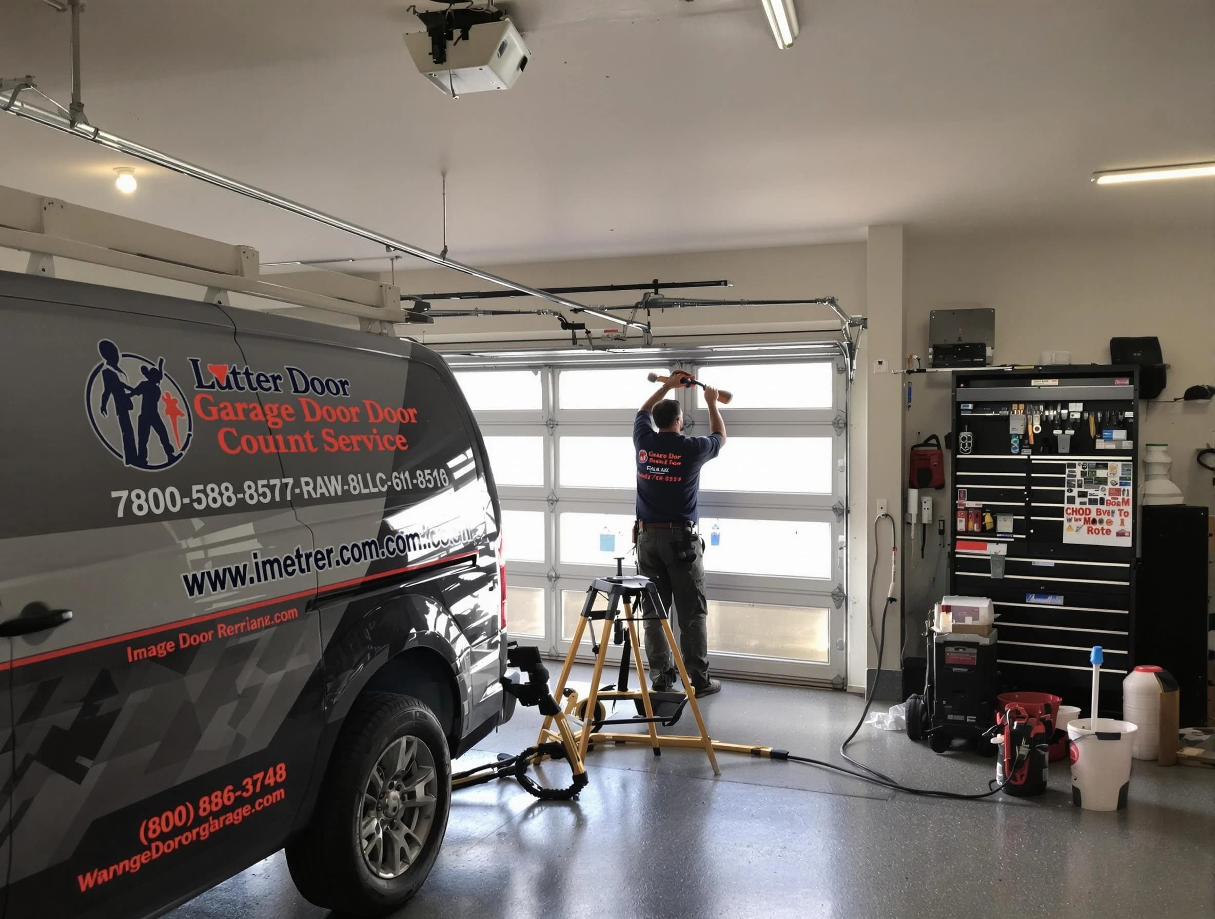 Haverhill Garage Door Repair rapid response team performing same-day repair in Haverhill
