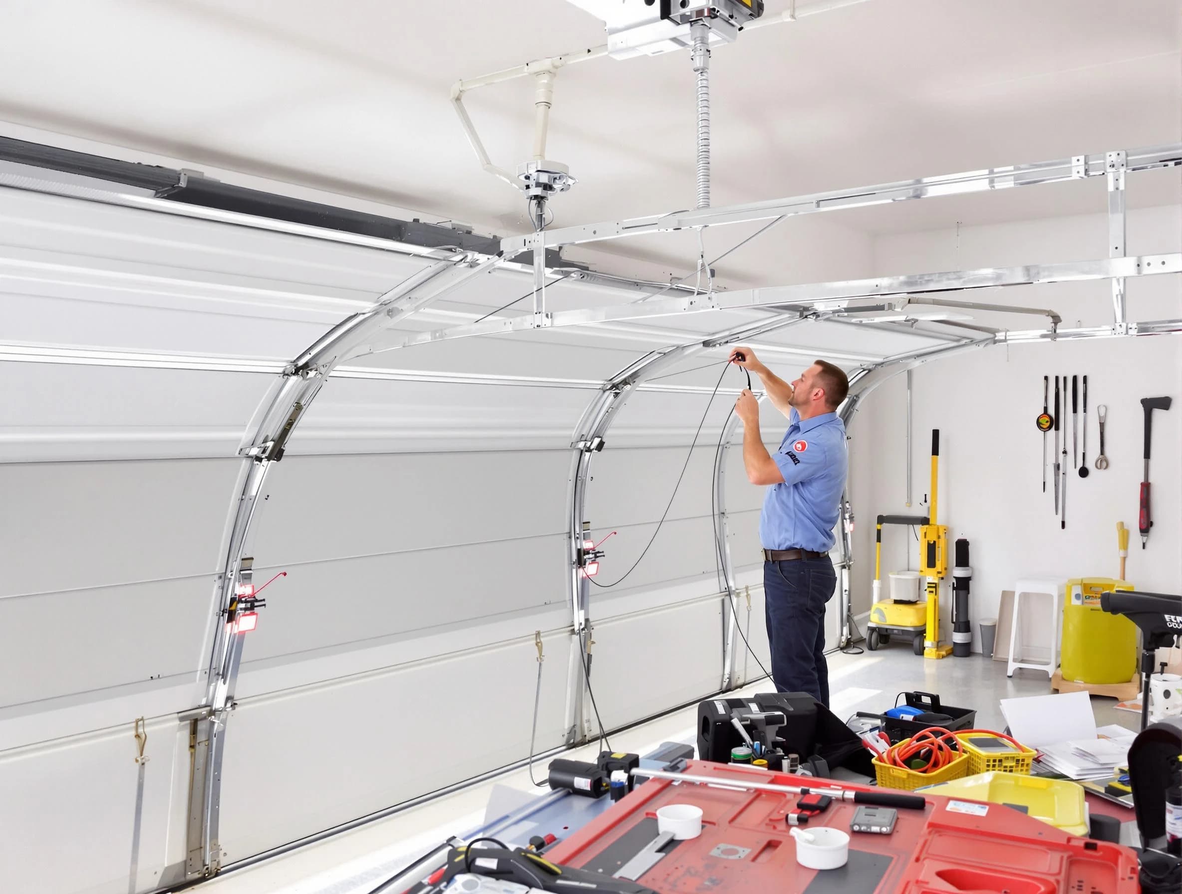 Garage door cable repair service by Haverhill Garage Door Repair in Haverhill