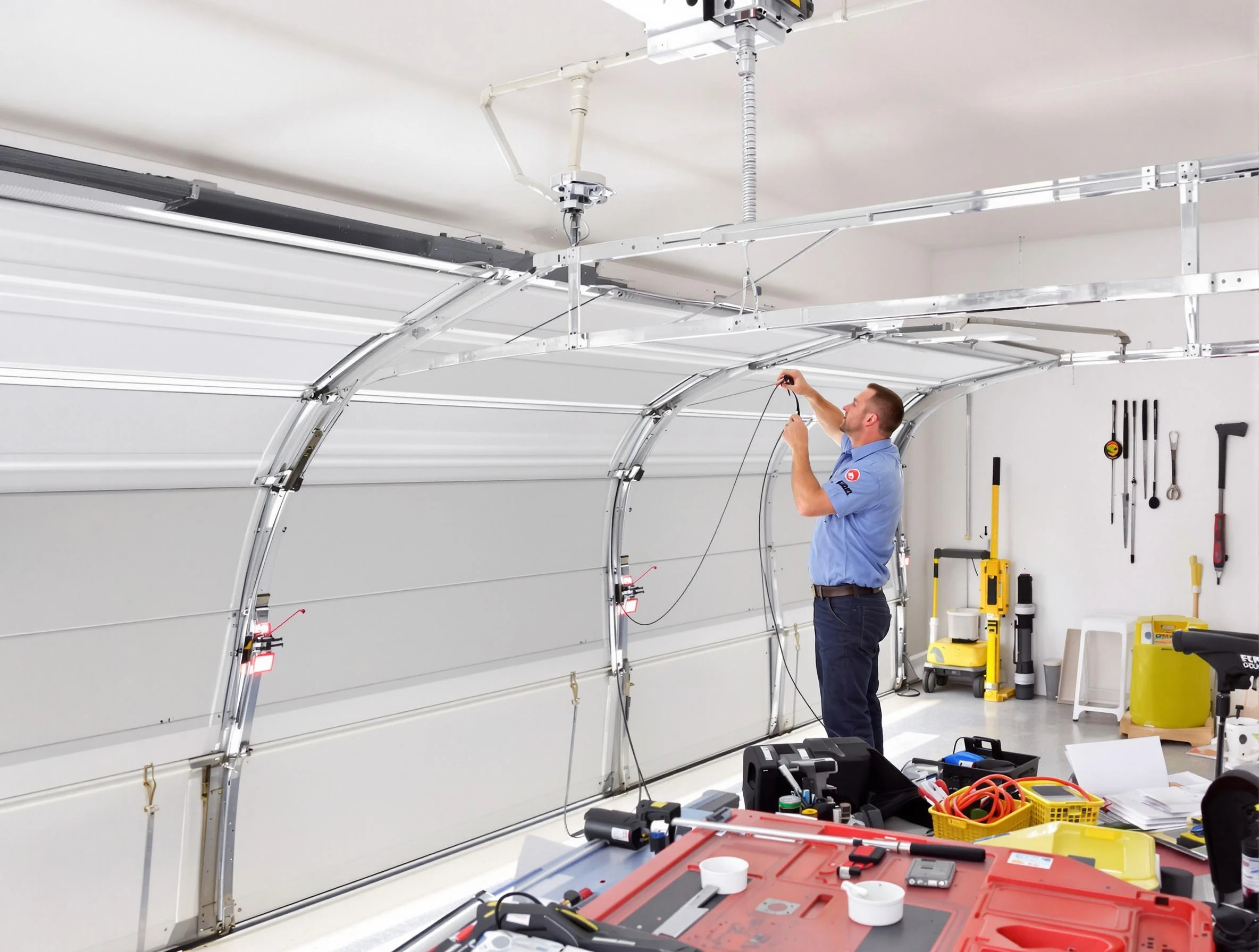 Garage door cable repair service by Haverhill Garage Door Repair in Haverhill