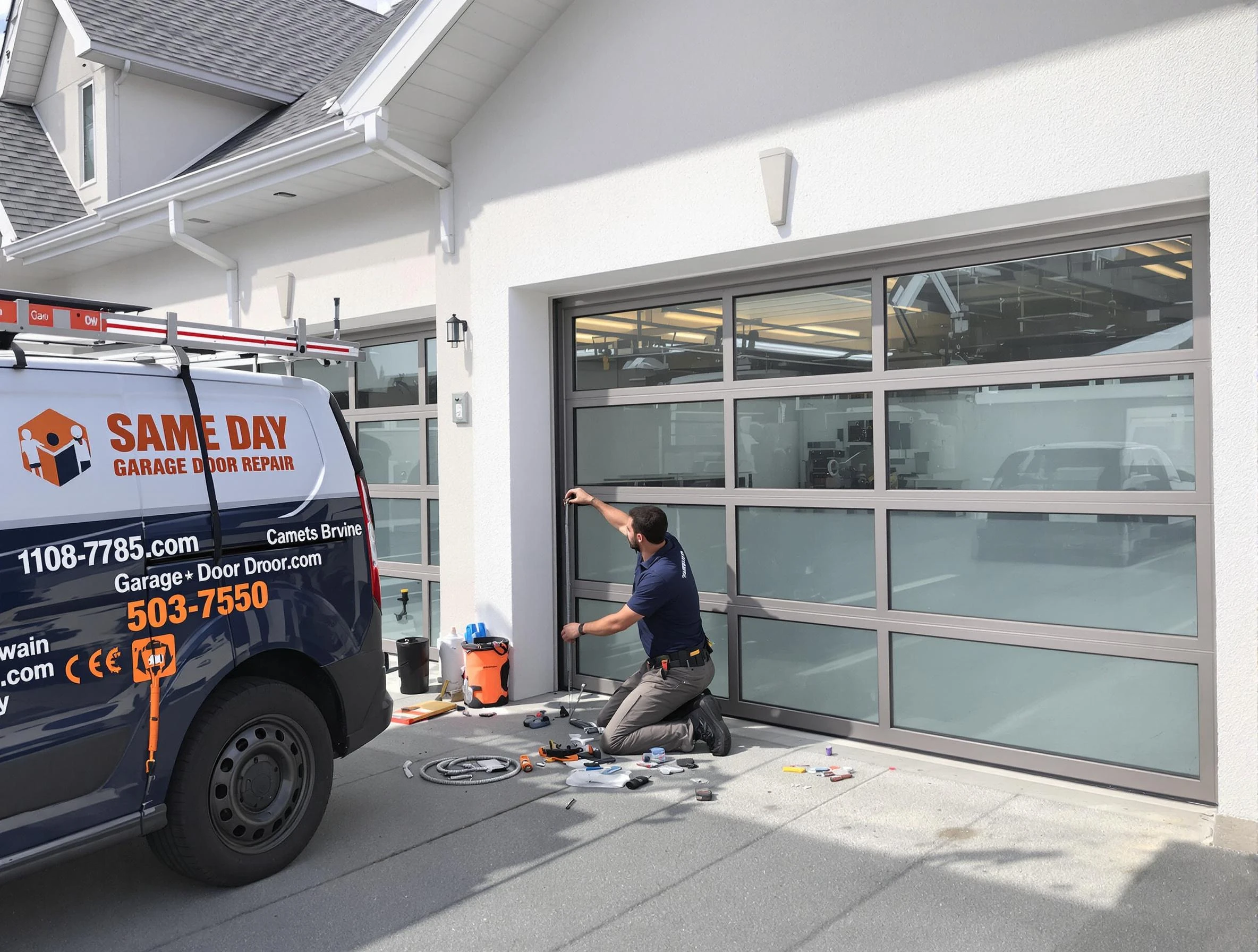 Same-day garage door repair service by Haverhill Garage Door Repair in Haverhill